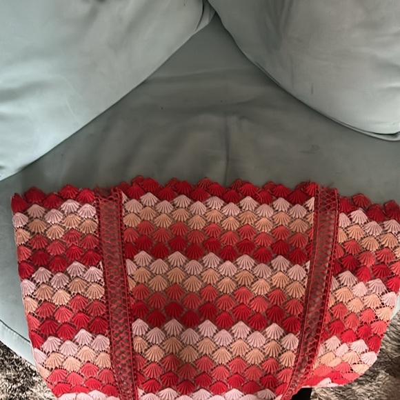 Zac Posen Misty Crochet Shell Gown - Picture 12 of 13